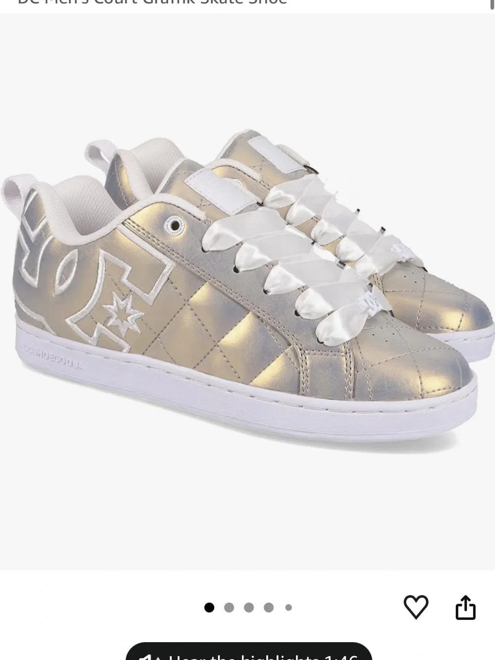 NWT DC Women’s Sneakers